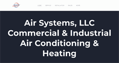 Desktop Screenshot of airsystemsllc.com